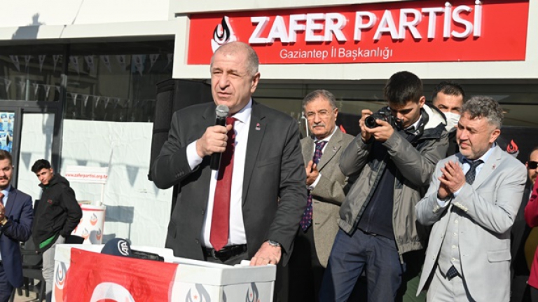 Zafer Partisi Lideri Ümit Özdağ Gaziantep'in sorunlarına neşter vurdu