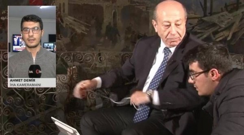 Canlı yayında gazeteci döven Muharrem Sarıkaya Habertürk’e geri döndü