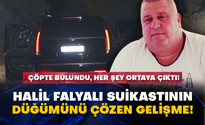 Çöpte bulundu, her şey ortaya çıktı! Halil Falyalı suikastının düğümünü çözen gelişme!
