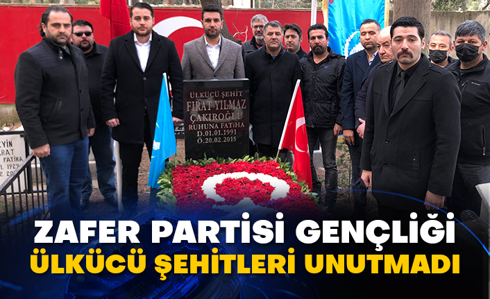 Zafer Partisi gençliği Ülkücü şehitleri unutmadı