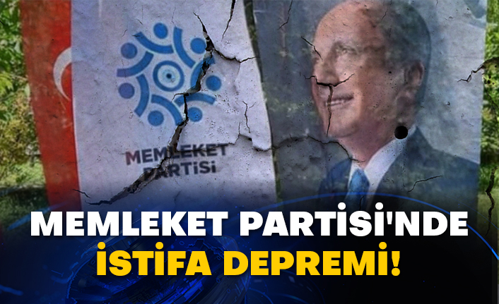 Memleket Partisi'nde istifa depremi!