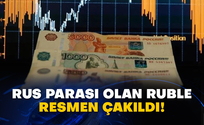 Rus parası olan ruble resmen çakıldı!