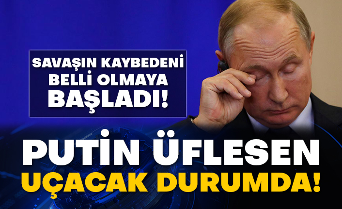Savaşın kaybedeni belli olmaya başladı! Putin üflesen uçacak durumda!