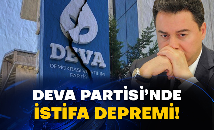 DEVA Partisi’nde istifa depremi!