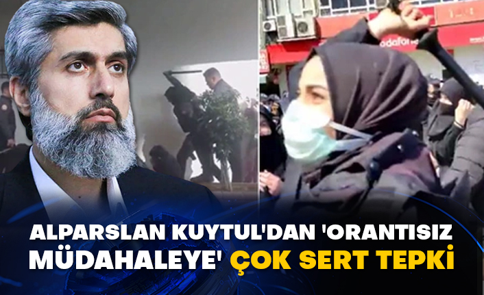 Alparslan Kuytul'dan 'orantısız müdahaleye' çok sert tepki