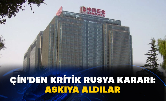 Çin'den kritik Rusya kararı: Askıya aldılar