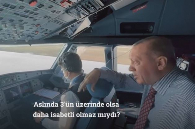Erdoğan ve pilotlar arasında dikkat çeken diyalog