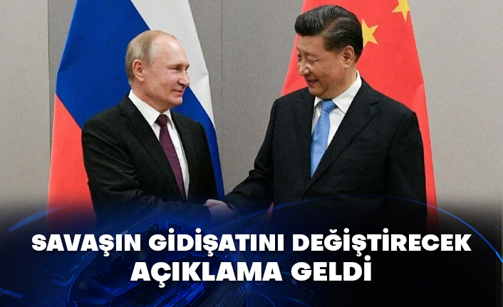 Savaşın gidişatını değiştirecek açıklama geldi