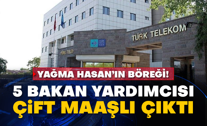 5 bakan yardımcısı çift maaşlı çıktı