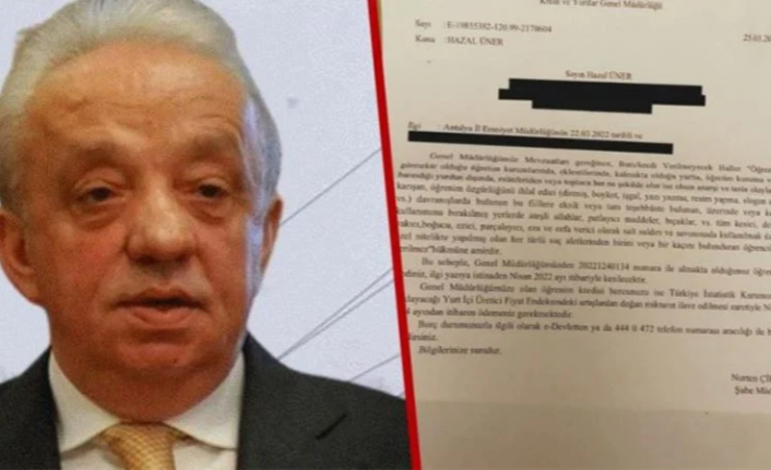 Hakkını arayınca bursu kesildi