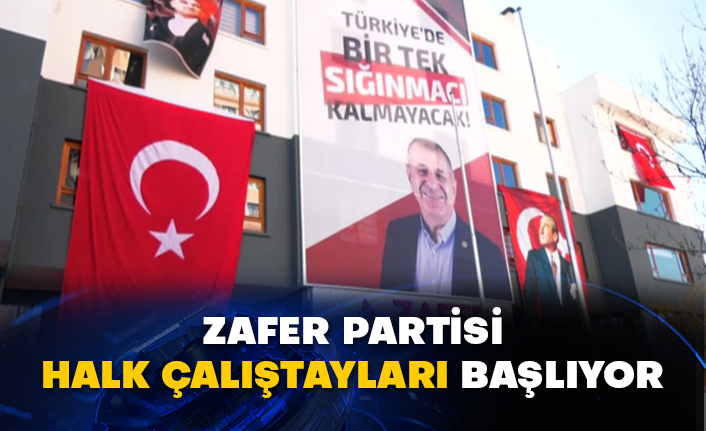 Zafer Partisi Halk Çalıştayları başlıyor