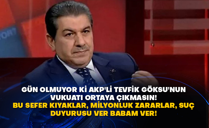 Tevfik Göksu'ya "Esenler Belediyesine Milyonluk Zarar" davası açıldı