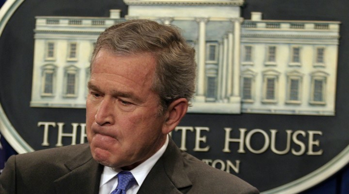 Bush’un dili sürçtü!