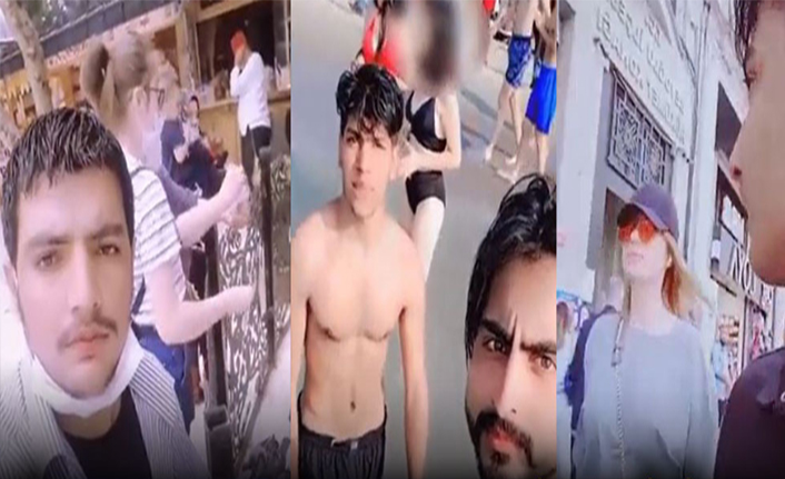 Sığınmacılar Türk kadınını her yerde taciz ediyor! Sığınmacıları savunanlar mutlu musunuz?