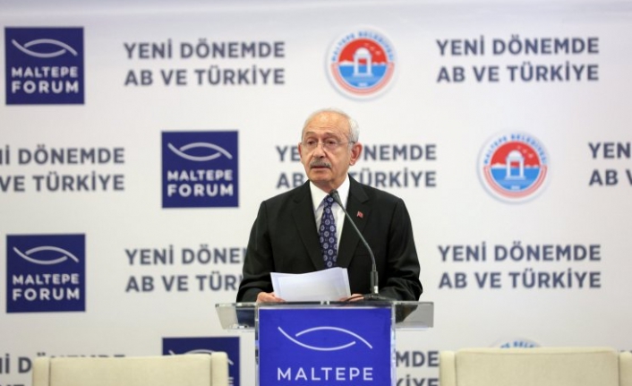 Kılıçdaroğlu AB'ye tam üyelik süreci için CHP'nin izleyeceği yol haritasını 9 maddeyle açıkladı