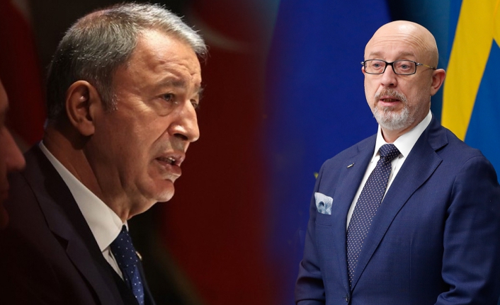 Milli Savunma Bakanı Akar Ukraynalı mevkidaşı ile görüştü