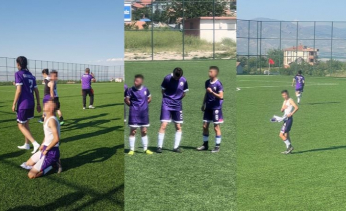 TFF Kadınlar 3. Liginde pembe kimlikli erkek futbolcular