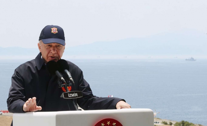 Erdoğan'dan Yunanca paylaşım: Muhatabımızın sabrımızı yanlış anladığını görüyoruz