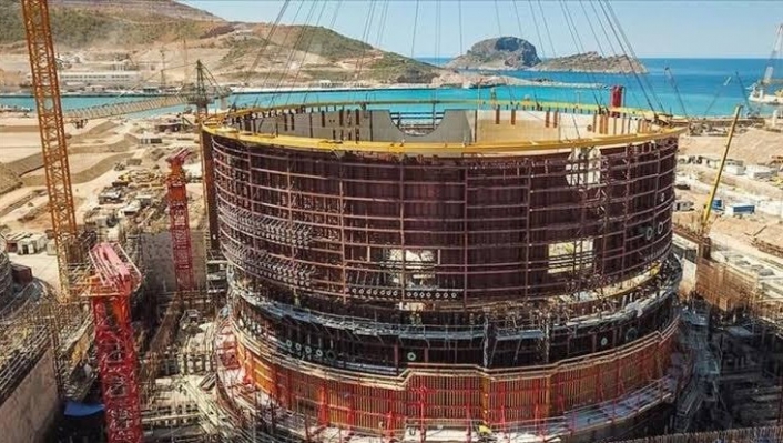 Akkuyu NGS iletim hatları dikilmeye başlandı