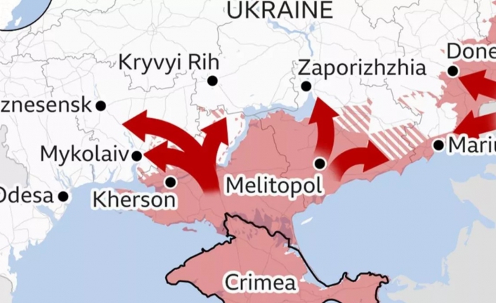 Ukrayna şehrinde Rus televizyon kanalları yayına başladı