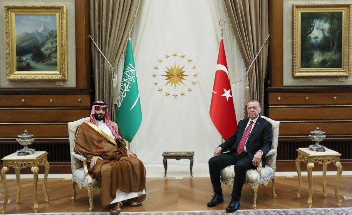 Erdoğan ile Veliaht Prens Selman'dan ortak bildiri