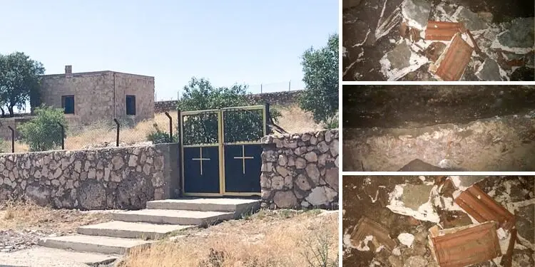 MEZARLAR TAHRİP EDİLDİ, KEMİKLER DIŞARI ÇIKARTILDI
