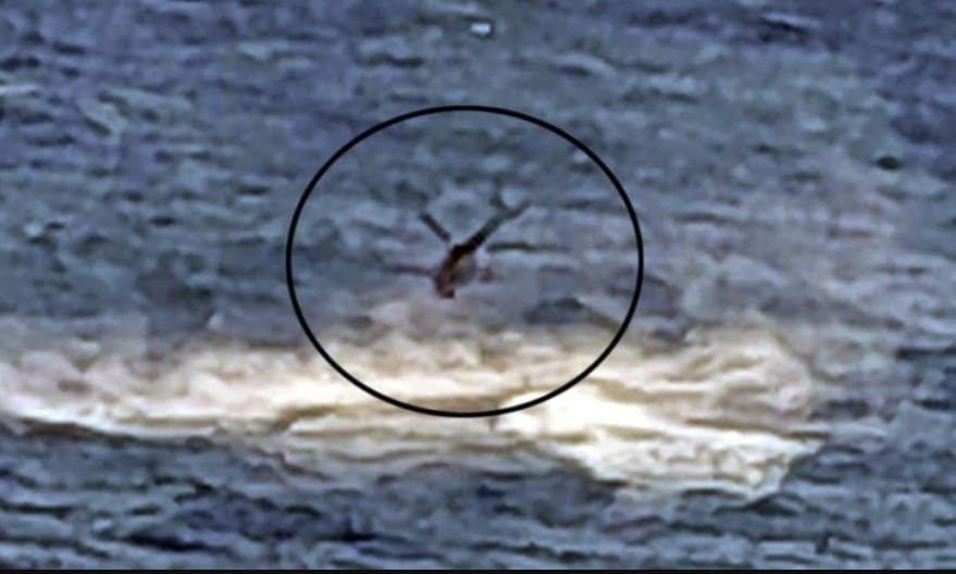 YANGINA MÜDAHALE EDEN HELİKOPTER DÜŞTÜ