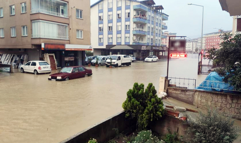 ORDU'YU SEL VURDU! HASAR BÜYÜK