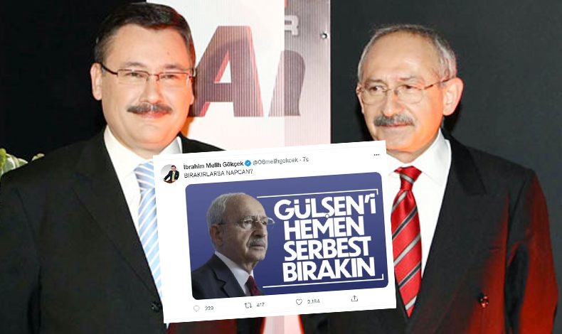 Melih Gökçek'ten Kılıçdaroğlu'na ahlaksız tweet