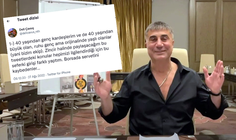 Sedat Peker 50 tweet attı! Cumhurbaşkanı danışmanını ifşa etti