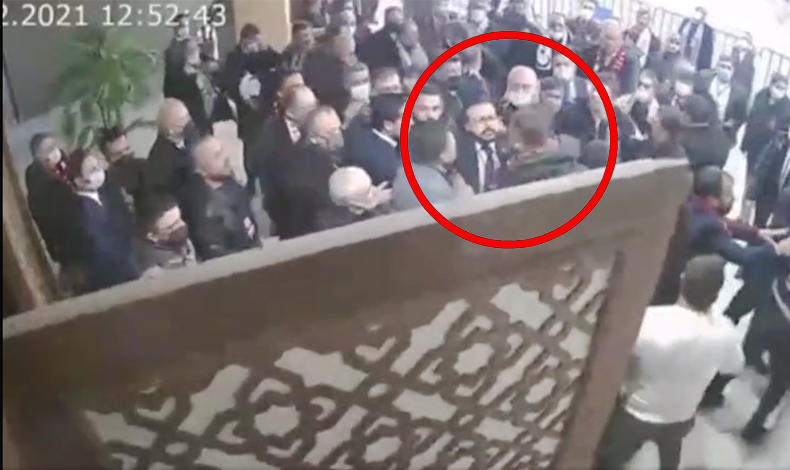 AKP'lilerin Tomarza'dan sonra Gaziantep'te de polise saldırdığı görüntüler ortaya çıktı
