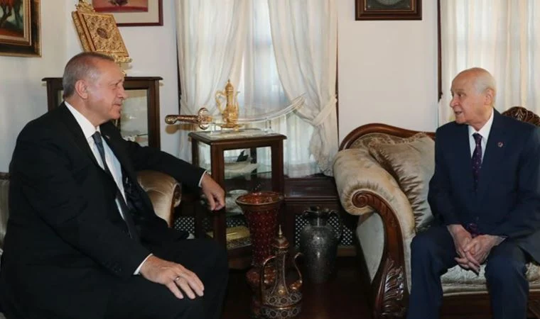 Erdoğan'dan Bahçeli'ye ziyaret