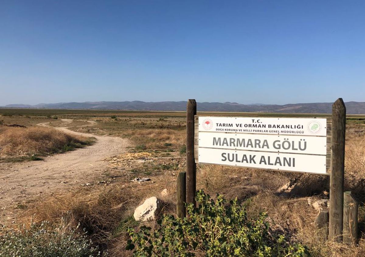 Marmara Gölü’nün sadece adı kaldı!