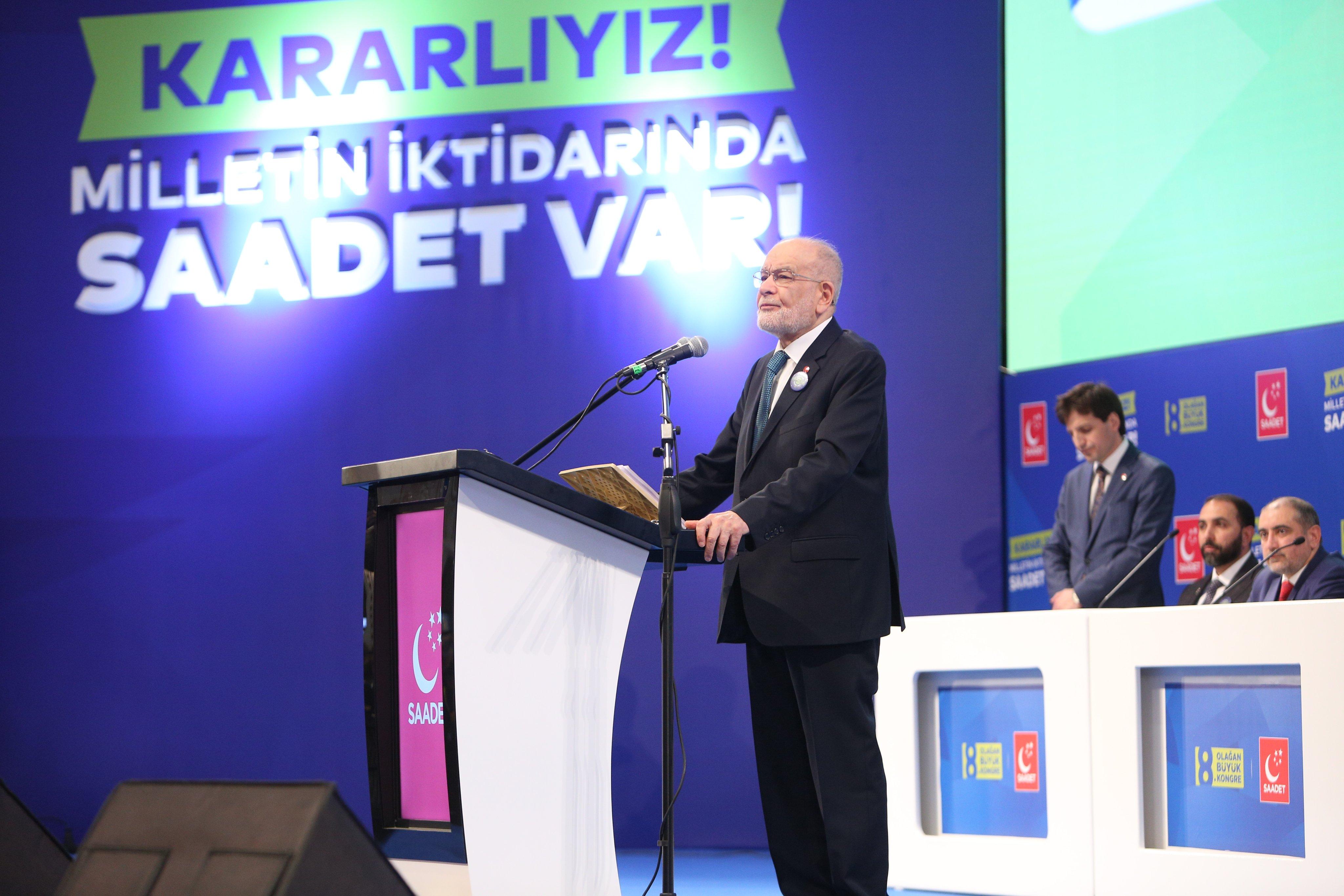 Saadet Partisi, Genel Başkanı’nı seçti!