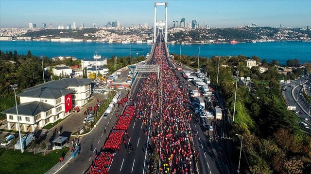 44. İstanbul Maratonu'nda zafer Afrikalı atletlerin