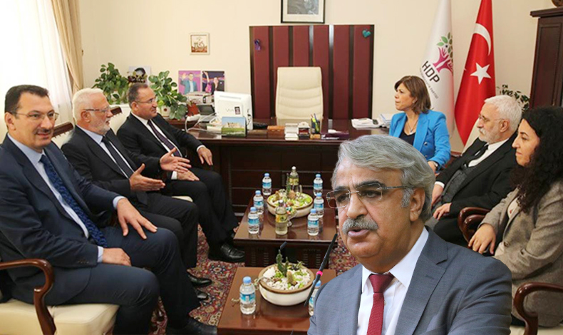 HDP'li Mithat Sancar AKP ziyaretiyle ilgili kıyameti kopardı