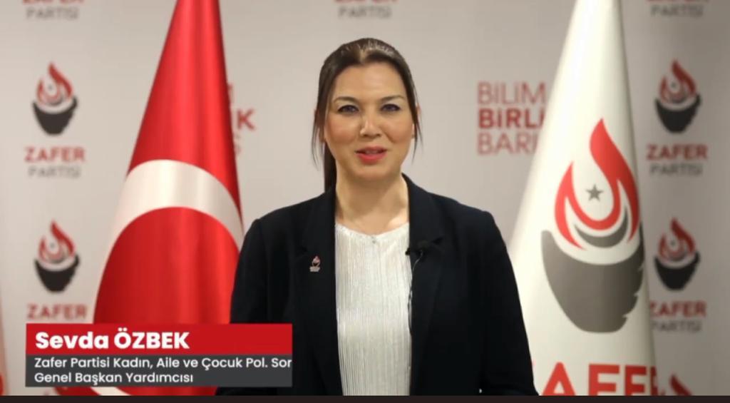 Zafer Partili Sevda Özbek'ten Türk Kadınlarına çağrı: Asla çaresiz değiliz!