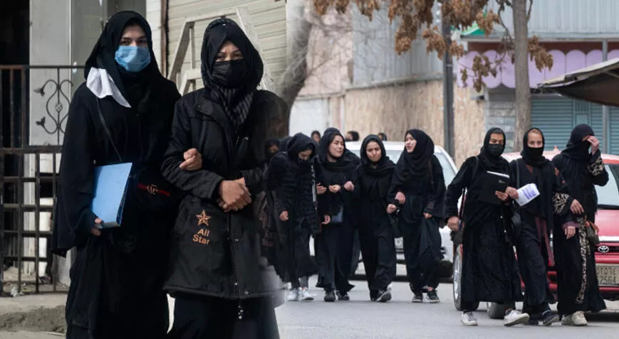 Afganistan'da kız öğrencilere üniversite yasağı!