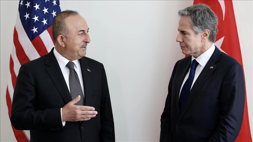 Bakan Çavuşoğlu, ABD'li mevkidaşı Blinken ile görüştü