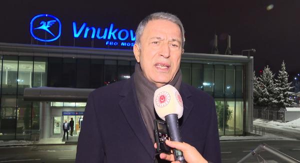 Bakan Akar: Sulh ve istikrar için neler yapılabileceğini görüştük