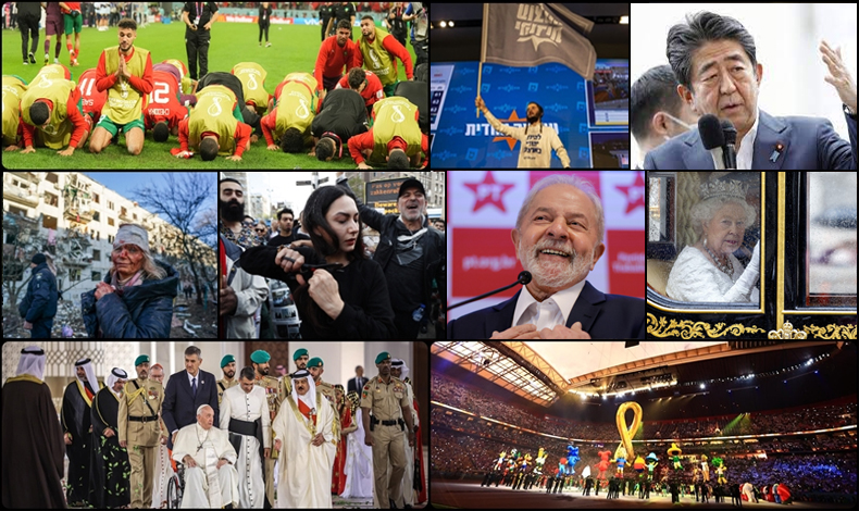 Dünyada 2022 yılı böyle geçti