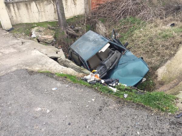 Edirne’de yoldan çıkıp, takla atan otomobilin sürücüsü öldü