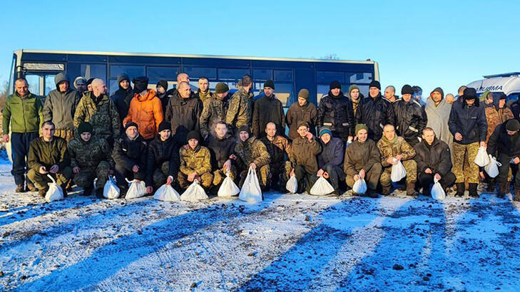 Ukrayna ve Rusya 50 esir asker takas etti