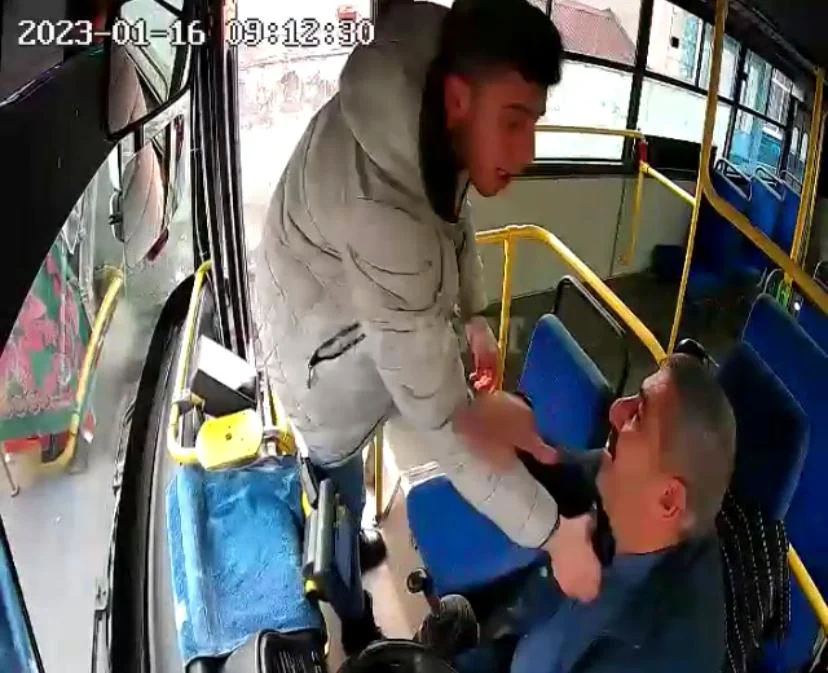 Kocaeli'nde darp edilen otobüs şoförü konuştu