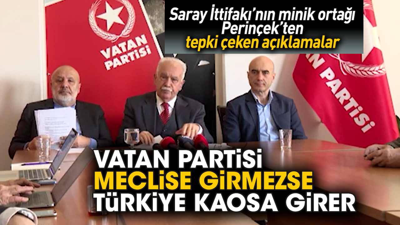 Saray İttifakı’nın minik ortağı Perinçek’ten tepki çeken açıklamalar