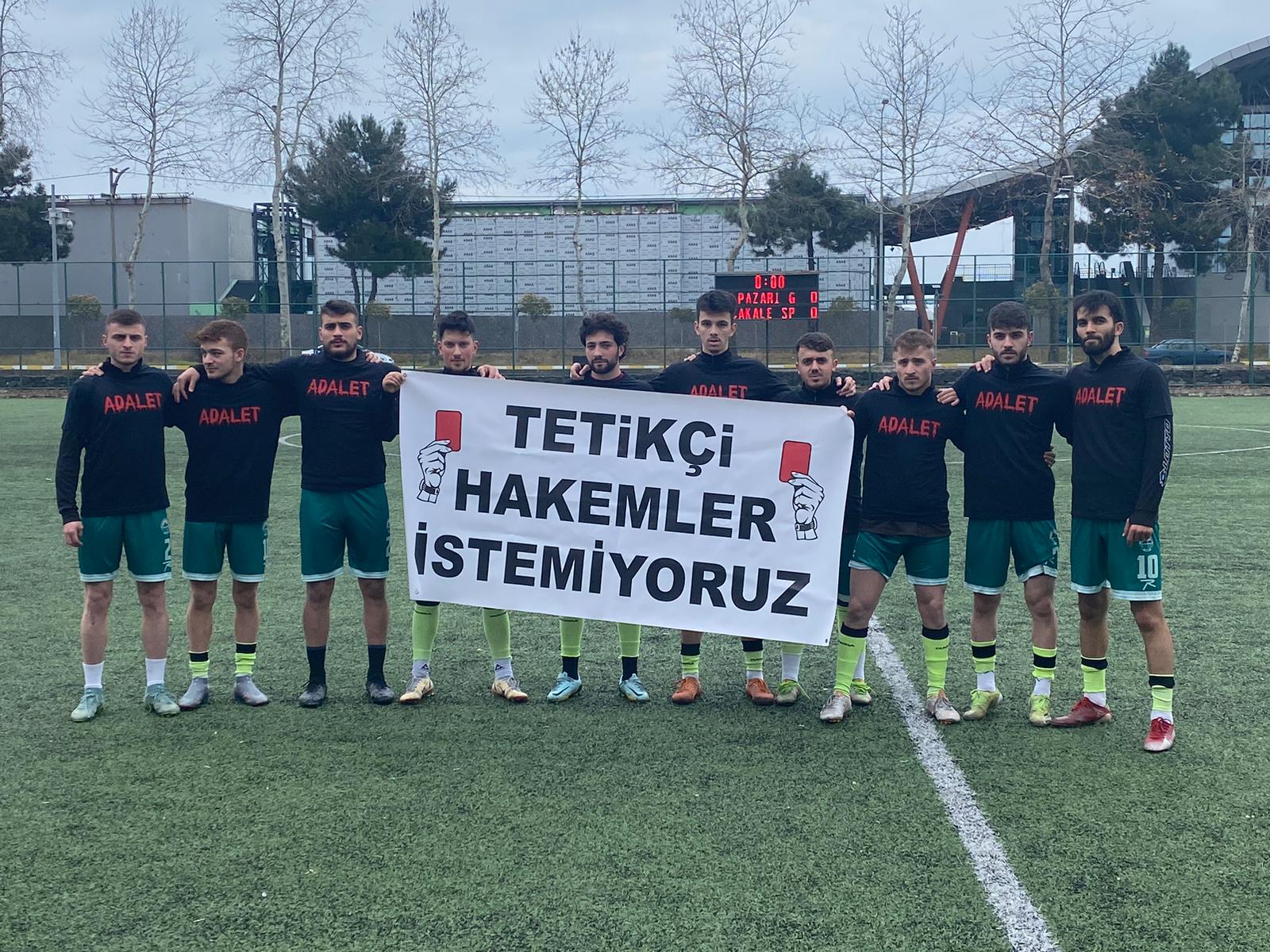 Trabzon Akçakalespor adalet istiyor!