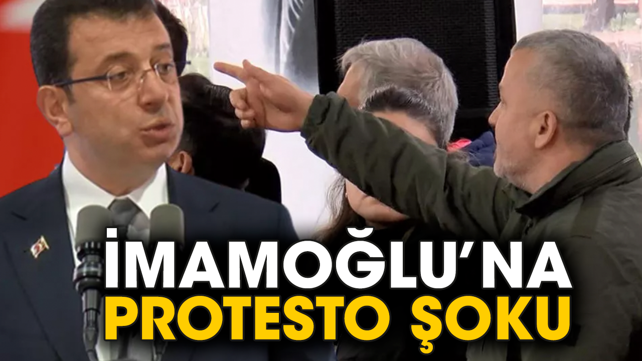 İmamoğlu’na protesto şoku