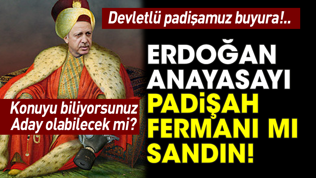 Erdoğan'dan tepki çeken adaylık açıklaması