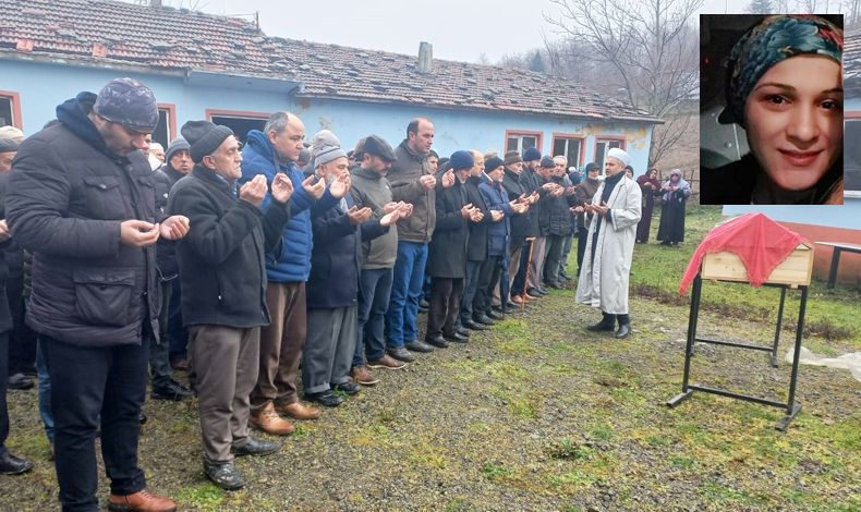 Eşi tarafından sokak ortasında öldürülen Canan toprağa verildi