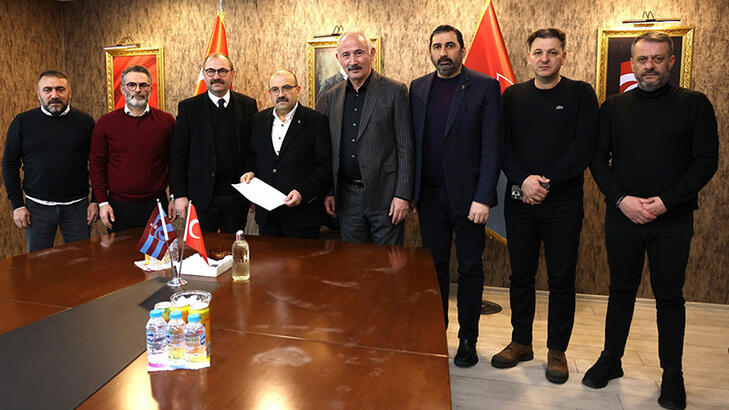 Trabzonspor Valisi'nden Trabzonspor'a teşekkür ziyareti
